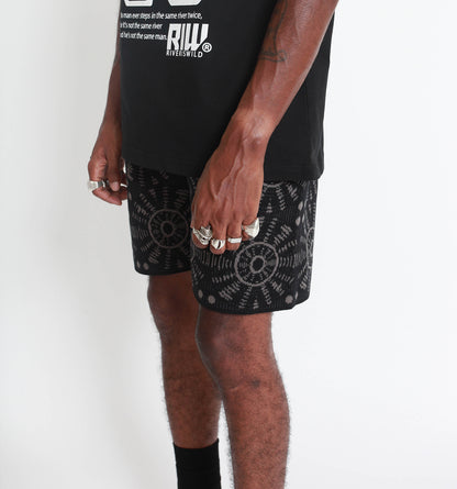 PLAIN SIGHT SHORTS KNIT (BLACK)