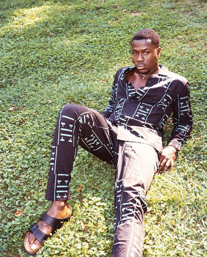 NEVER LAST PANTS (riveriswild x mingo by domingo-BLACK)