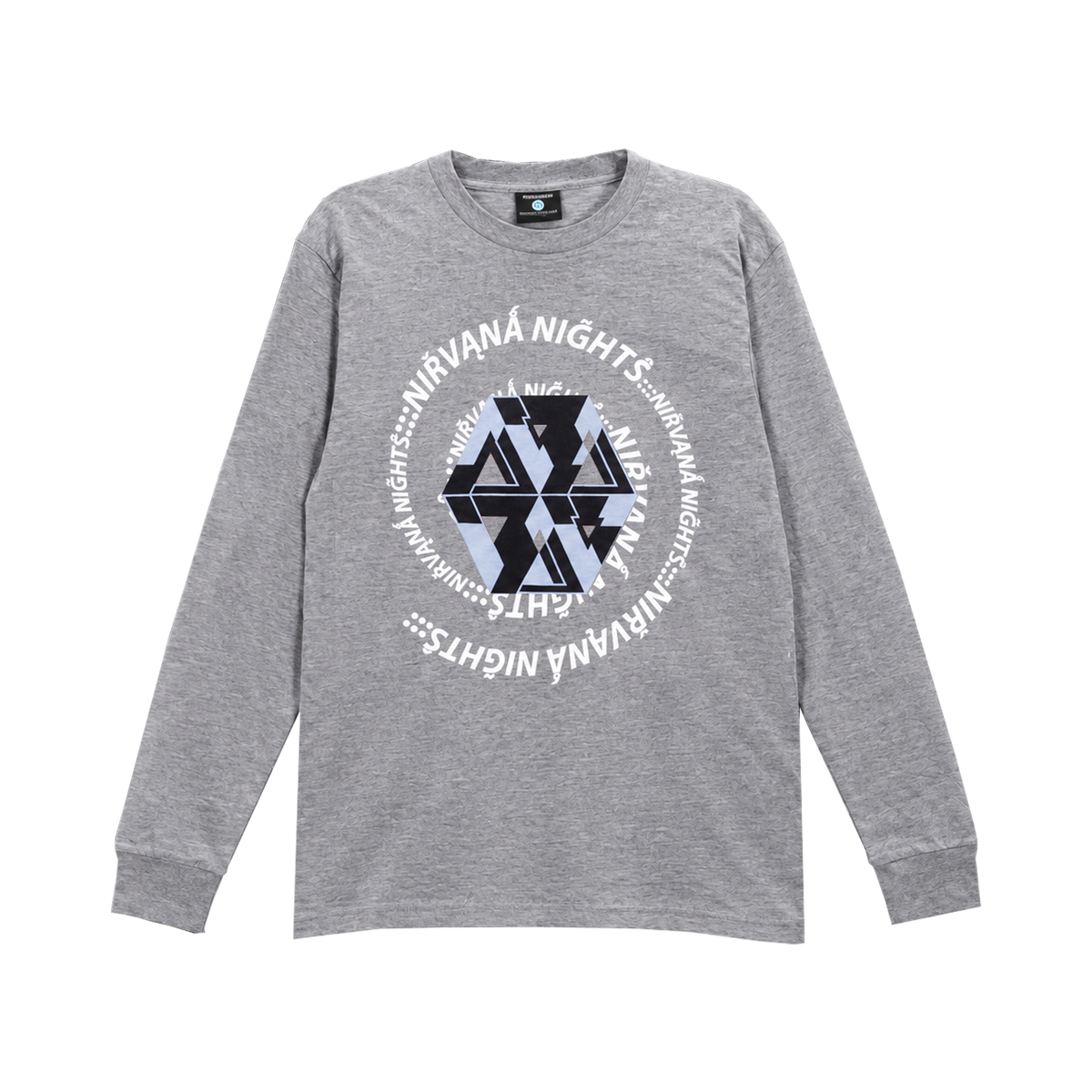 NIRVANA TEE LONGSLEEVE (GREY)