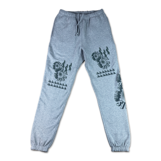 FIREDANCE SWEATPANTS (HEATHER GREY)