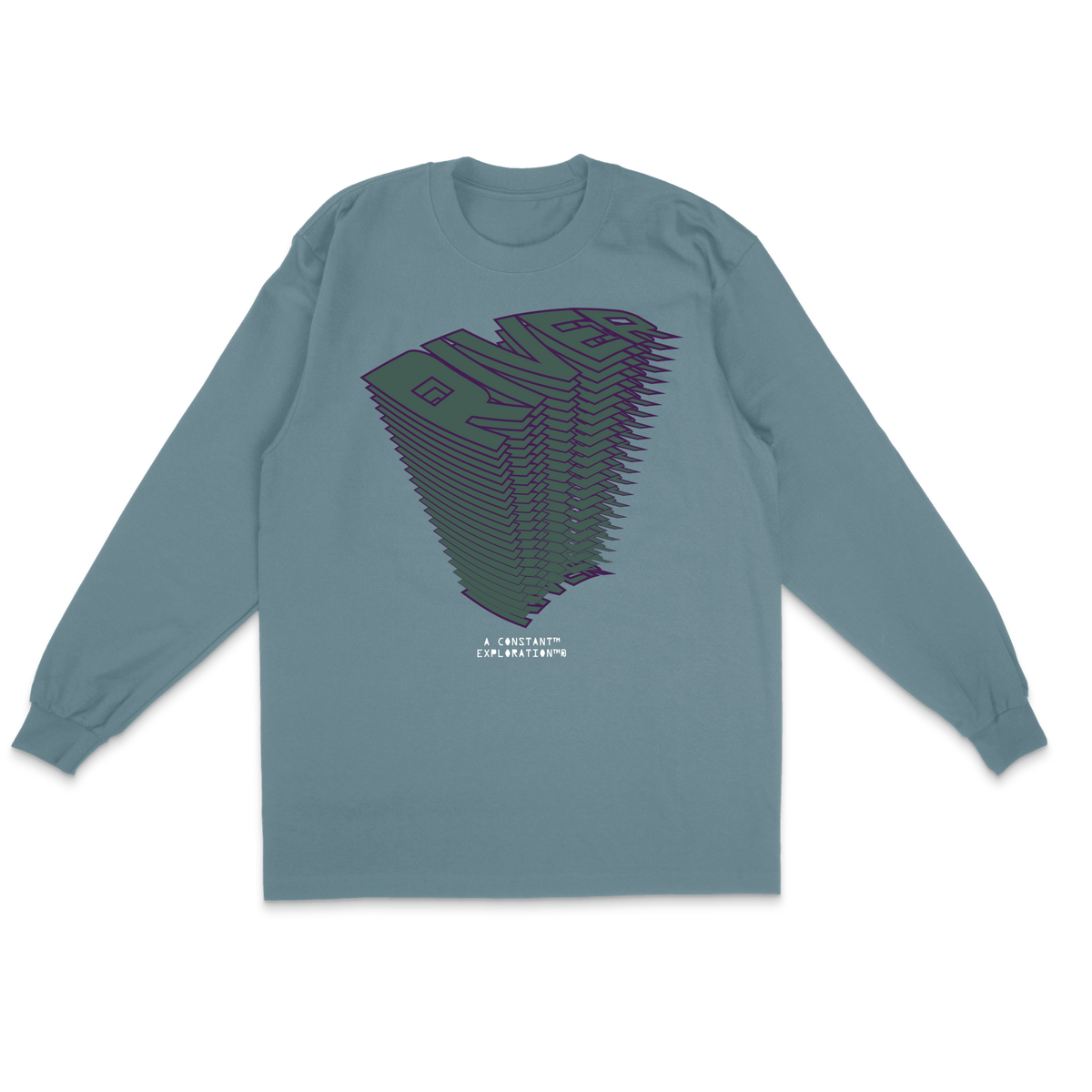 STACK TEE LONGSLEEVE (BLUE)