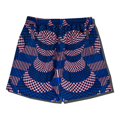 GRID TRUNKS (BLUE/PINK)