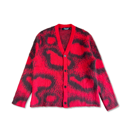 TRANSMISSION MOHAIR SWEATER (RED)