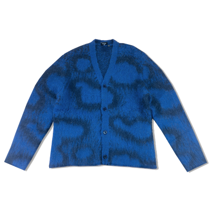 TRANSMISSION MOHAIR SWEATER (BLUE) – riveriswild TRANSMISSION MOHAIR SWEATER (BLUE) – riveriswild