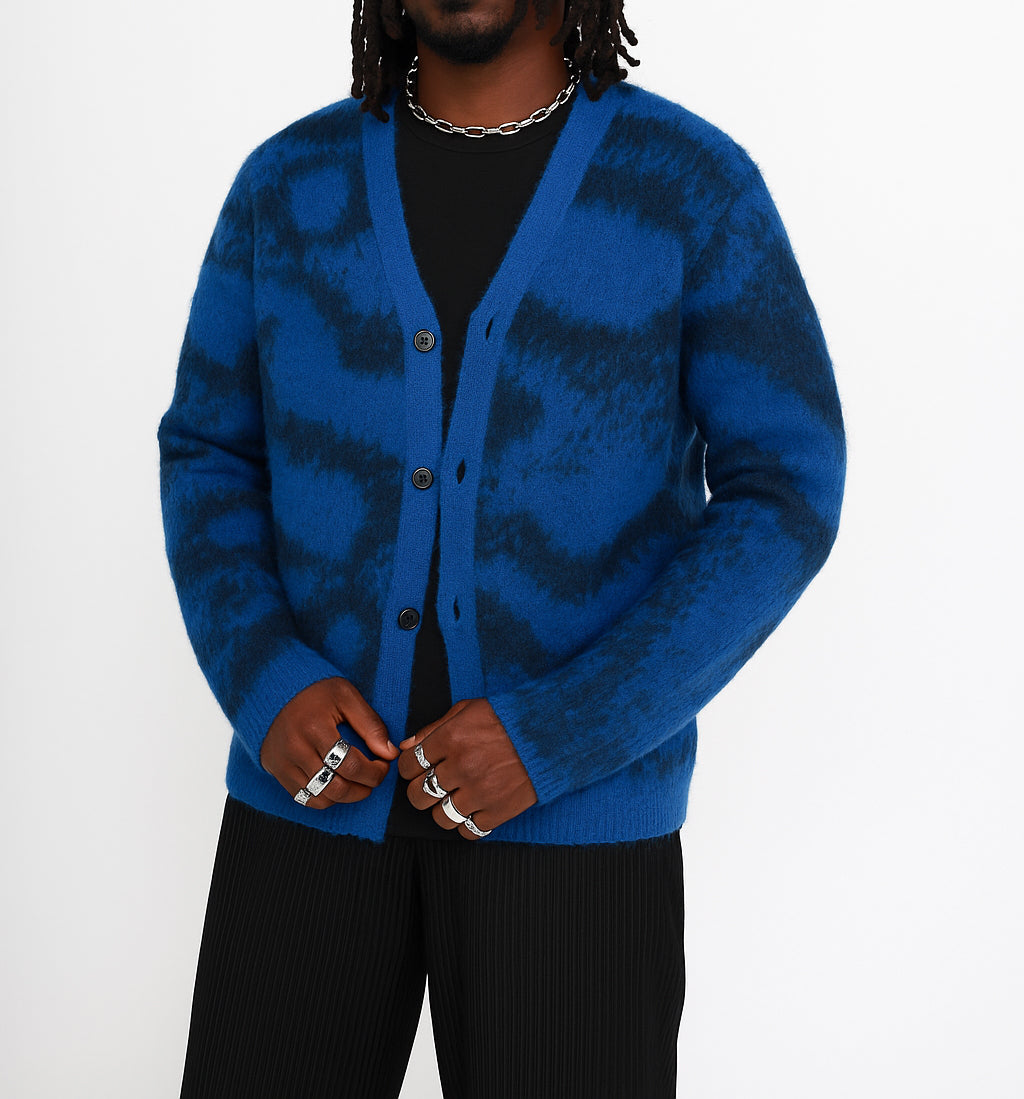 TRANSMISSION MOHAIR SWEATER (BLUE)