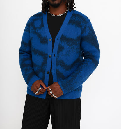 TRANSMISSION MOHAIR SWEATER (BLUE)