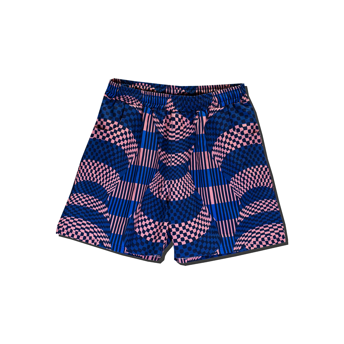GRID TRUNKS (BLUE/PINK)