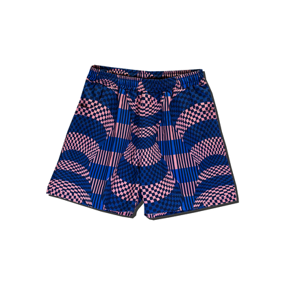 GRID TRUNKS (BLUE/PINK)