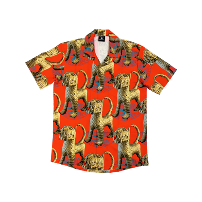 RETURN TO BENIN BUTTON UP (INFRA RED)