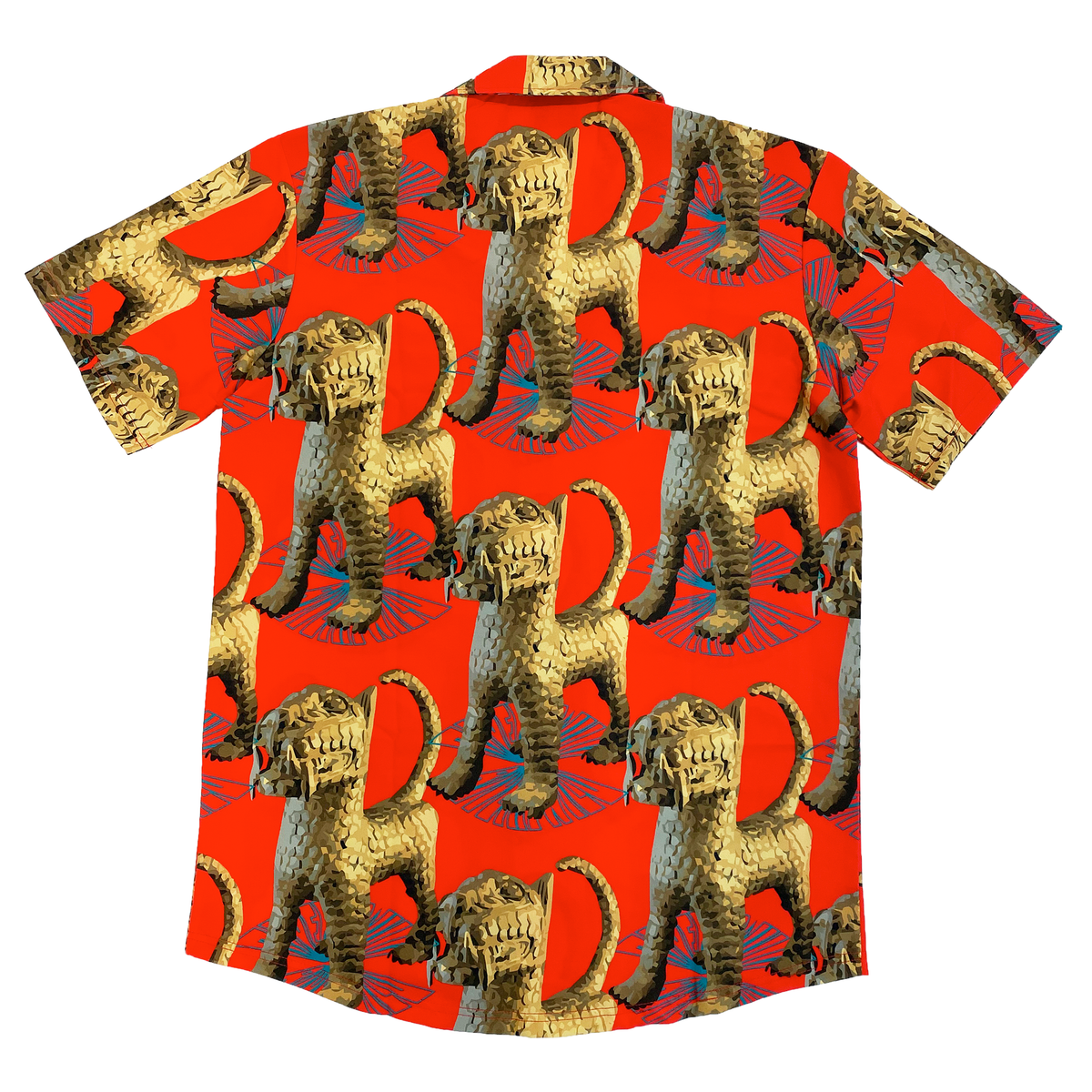RETURN TO BENIN BUTTON UP (INFRA RED)