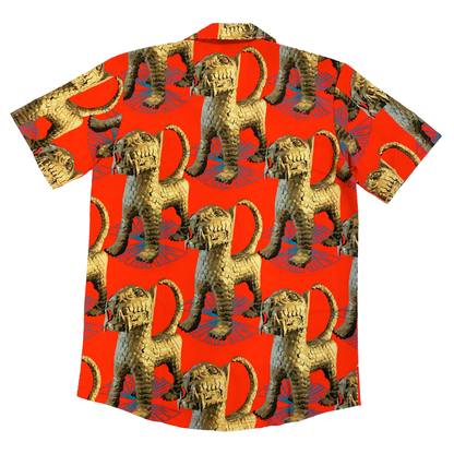 RETURN TO BENIN BUTTON UP (INFRA RED)