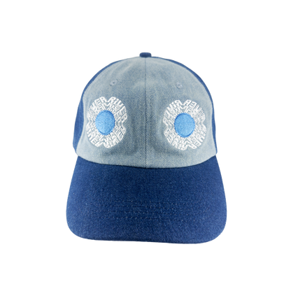 BLOOM HAT (TWO-TONE BLUE DENIM)