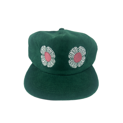 BLOOM CORDUROY HAT (GREEN)