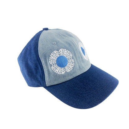 BLOOM HAT (TWO-TONE BLUE DENIM)