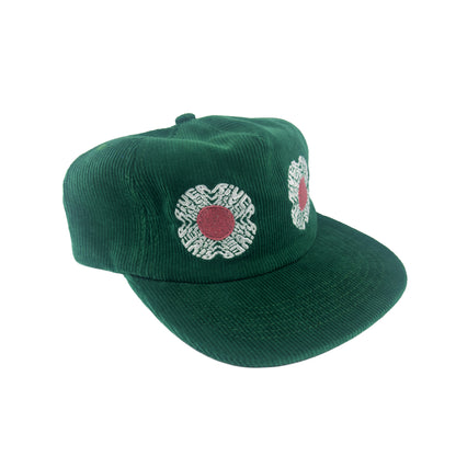 BLOOM CORDUROY HAT (GREEN)