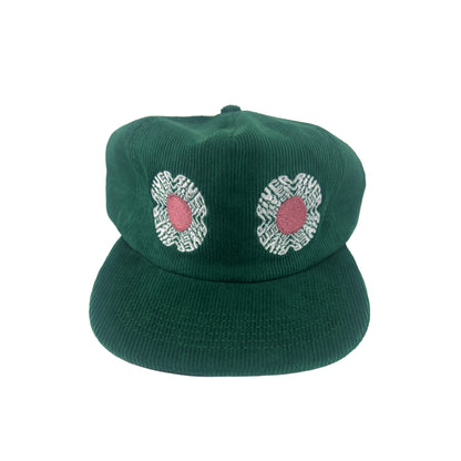 BLOOM CORDUROY HAT (GREEN)