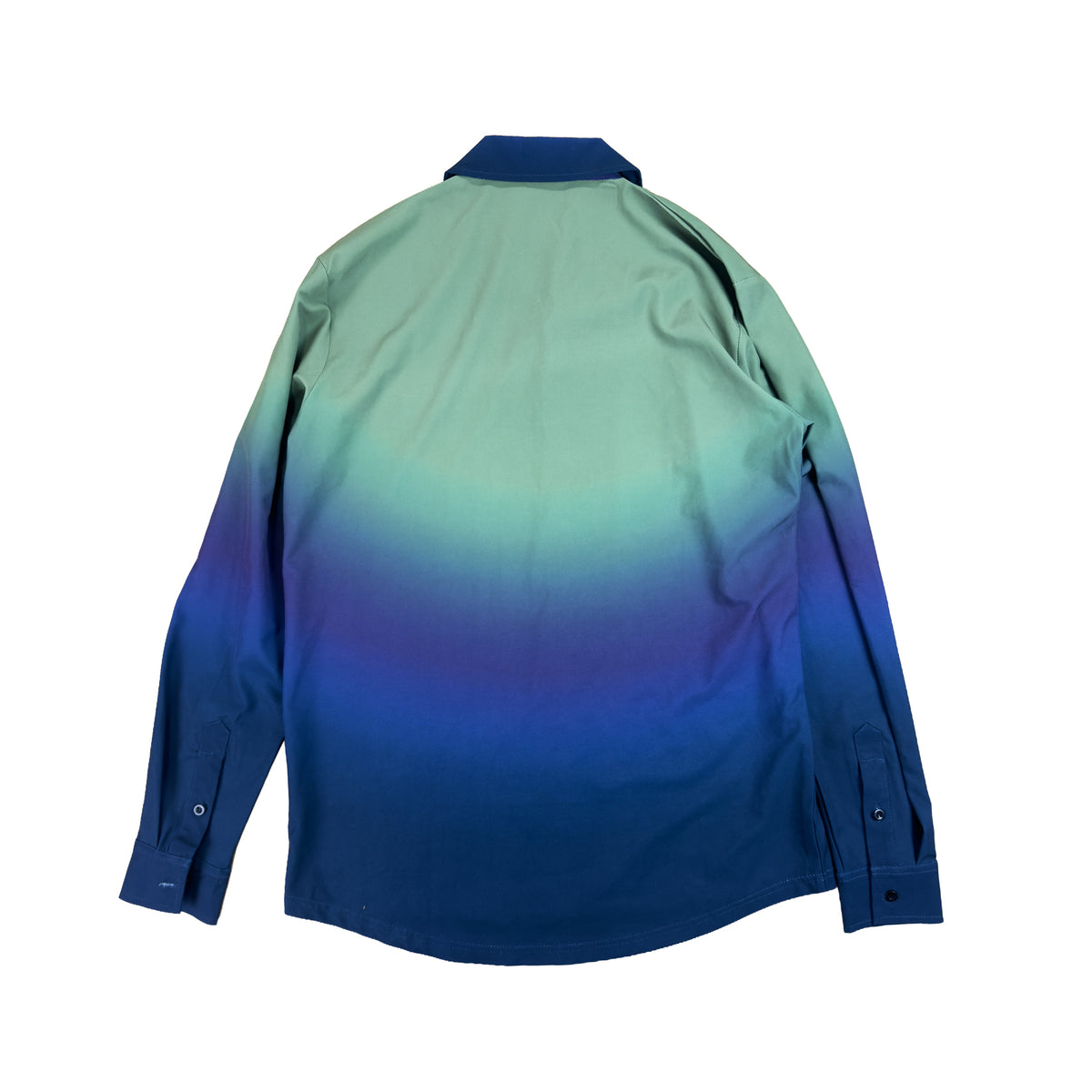 MOONRISE GRADIENT BUTTON UP (GREEN)