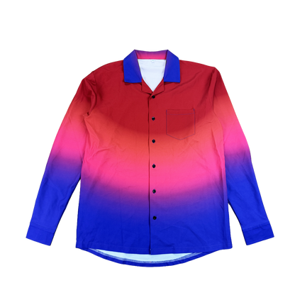 MOONRISE BUTTON UP (RED)
