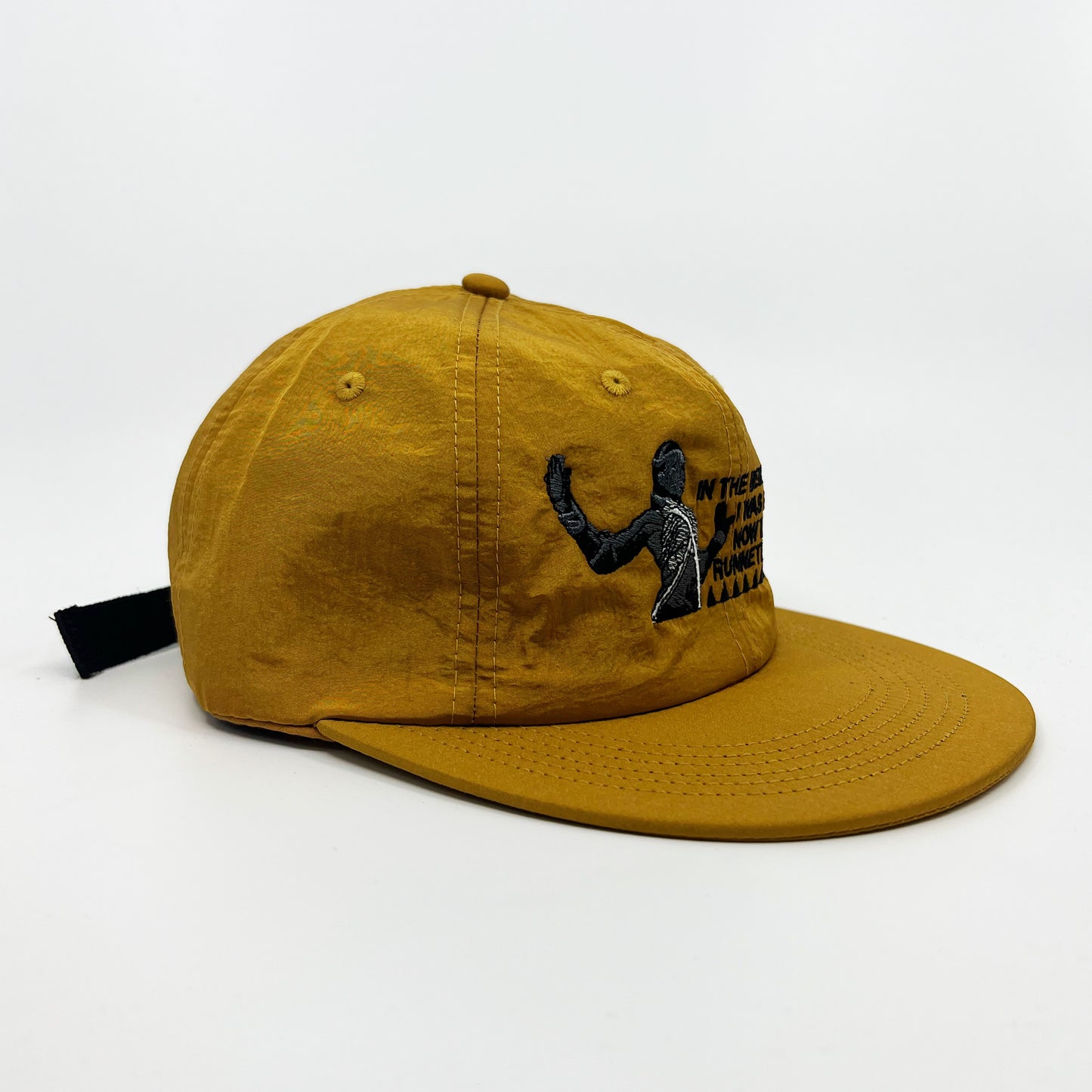 RUNNETH OVER HAT (OLD GOLD)