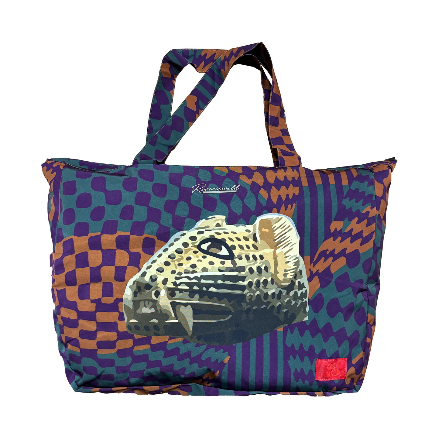 BENIN GRID TOTE (MULTI)