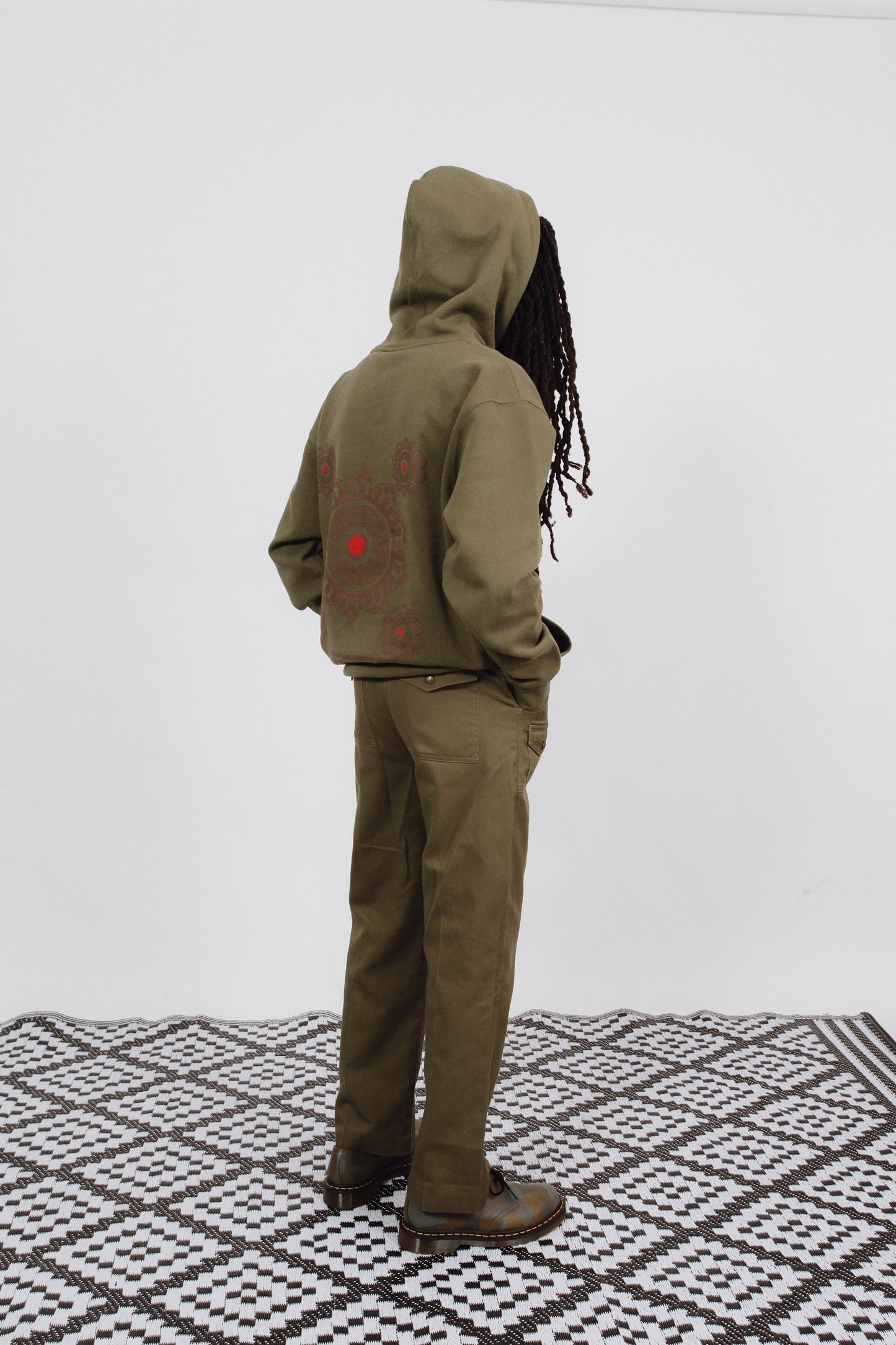 WEAPON 3.5 HOODIE (ARMY GREEN)